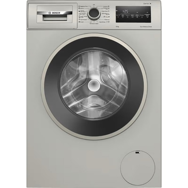 სარეცხი მანქანა Bosch WAN2821XME, 8Kg, 1400Rpm, Washing Machine, Silver