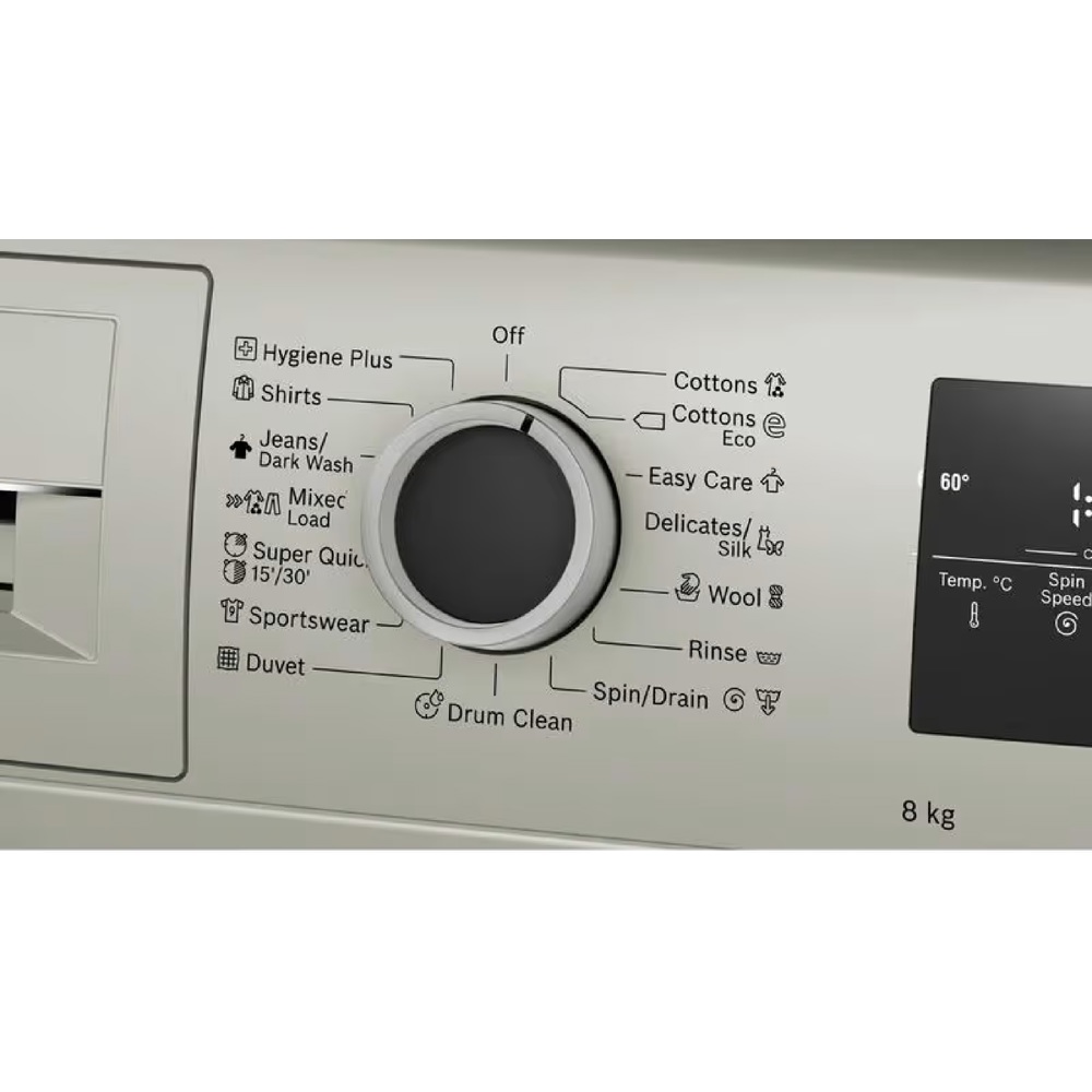 სარეცხი მანქანა Bosch WAN2821XME, 8Kg, 1400Rpm, Washing Machine, Silver