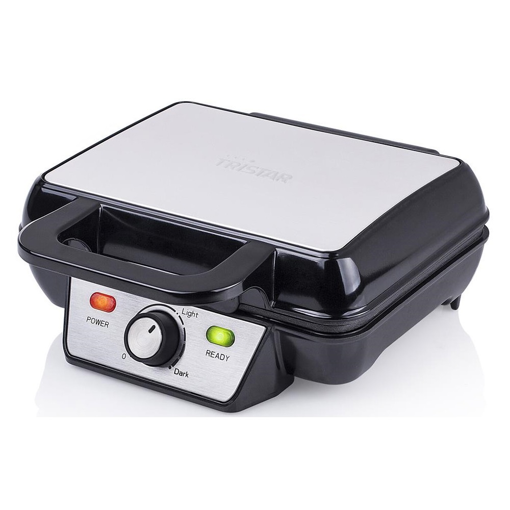 Waffle Maker Tristar WF-2195, 1000W, Silver/Black