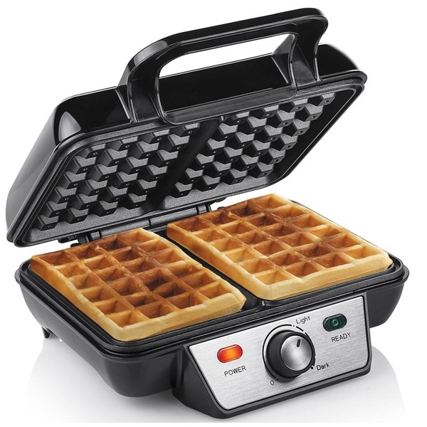 ვაფლის აპარატი Tristar WF-2195, 1000W, Waffle Maker, Silver/Black