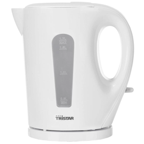 ელექტრო ჩაიდანი Tristar WK-3380, 2200W, 1.7L, Electric Kettle, White
