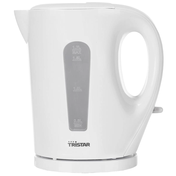 ელექტრო ჩაიდანი Tristar WK-3380, 2200W, 1.7L, Electric Kettle, White