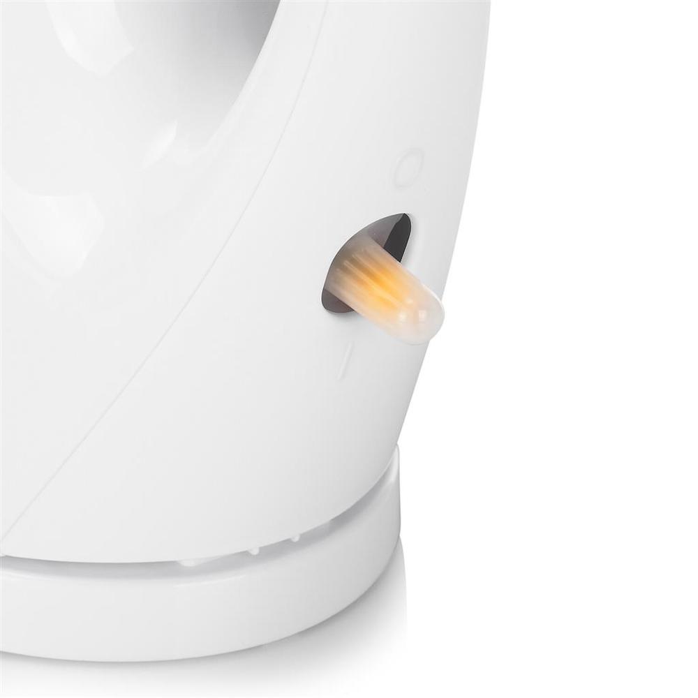 ელექტრო ჩაიდანი Tristar WK-3380, 2200W, 1.7L, Electric Kettle, White