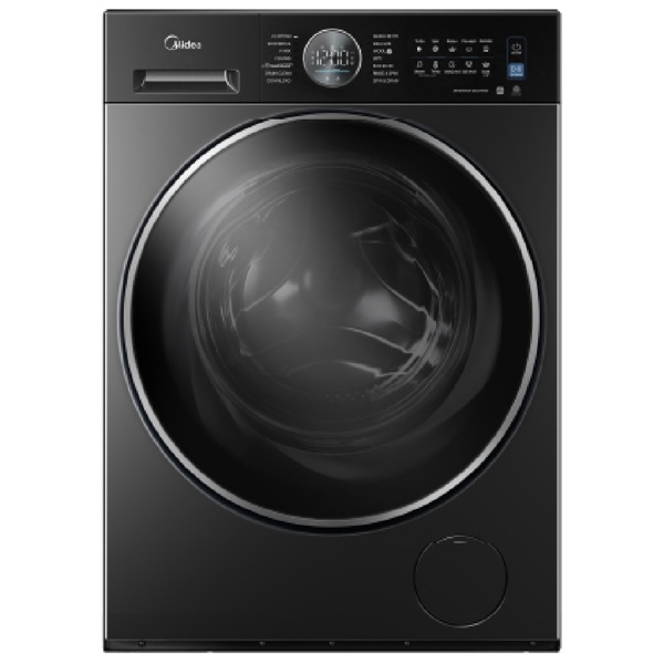 Washing Machine Midea MF210W100WB/T, 10Kg, 1400Rpm, A, 72Db, Black