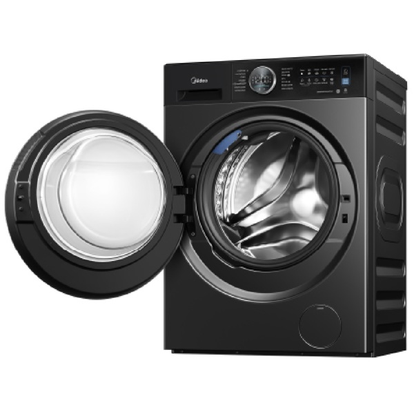 Washing Machine Midea MF210W100WB/T, 10Kg, 1400Rpm, A, 72Db, Black