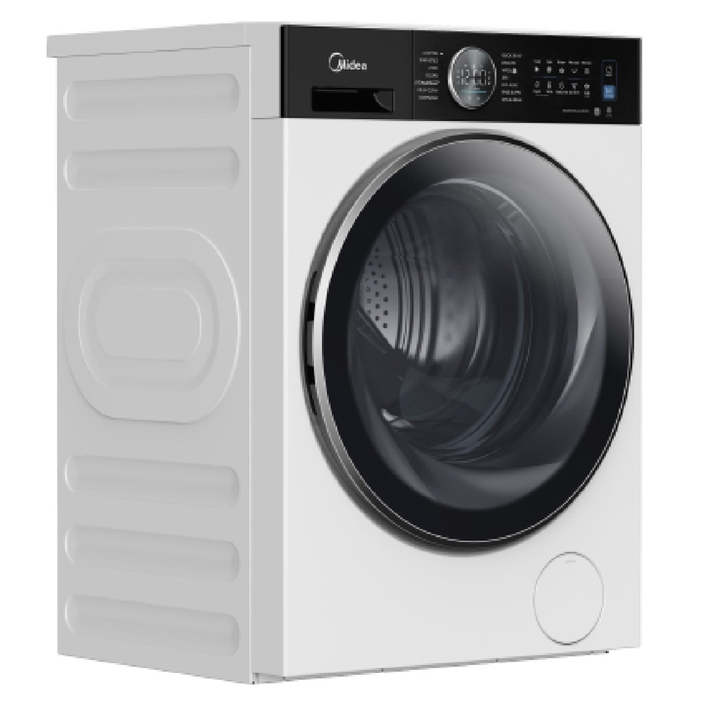 სარეცხი მანქანა Midea MF210W100WB/W, 10Kg, A, 1400Rpm, 72Db, Washing Machine, White