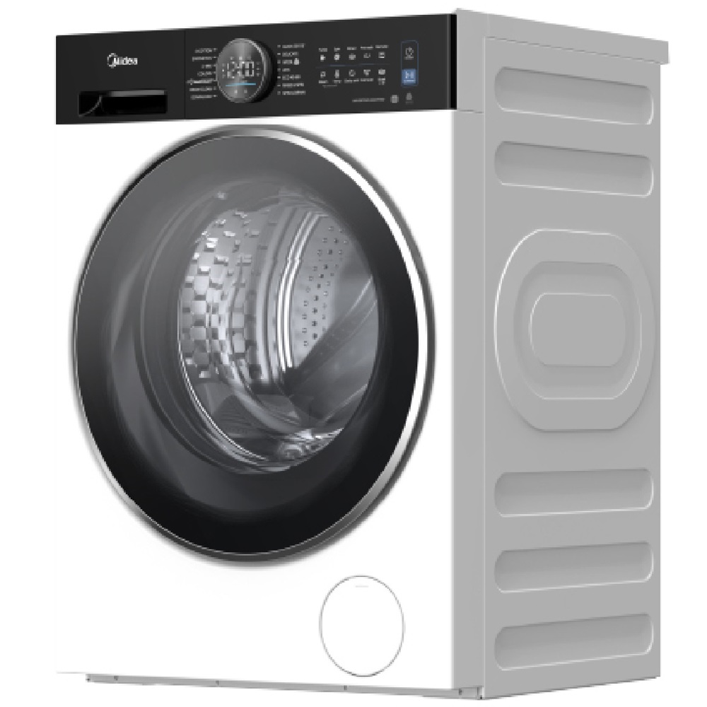 სარეცხი მანქანა Midea MF210W100WB/W, 10Kg, A, 1400Rpm, 72Db, Washing Machine, White