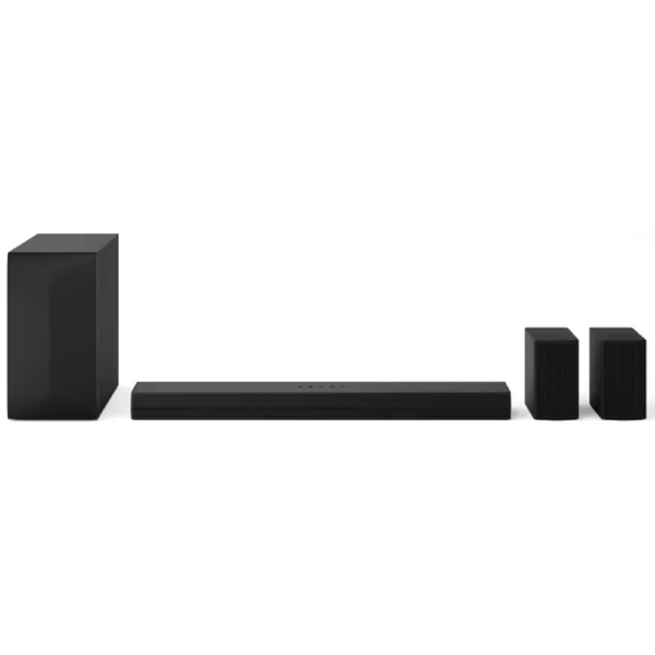 სახლის კინოთეატრი LG S65TR.AARELLK, 600W, Bluetooth, HDMI, USB, Optical, Soundbar, Black