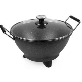 Electric Wok Princess 162389 Stir-Fry, 1400W, 7L, Black