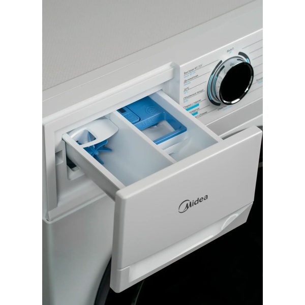 სარეცხი მანქანა Midea MF01814BS47/W, 8Kg, A+++, 1400Rpm, Washing Machine, White