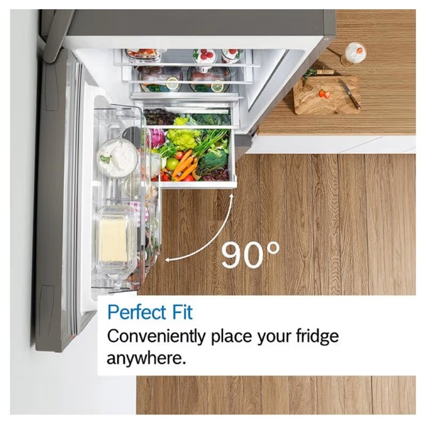 მაცივარი Bosch KGP86AXB0N, 621L, B, 35Db, No Frost, Refrigerator, Black