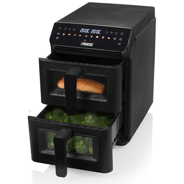 Air Fryer Princess 182490 Stack, 2600W, 11.2L, Black