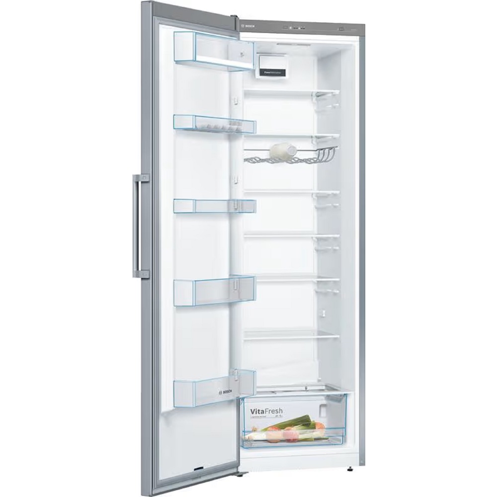 Refrigerator Beko KSV36VL30U, 346L, E, 39Db, No Frost, Silver