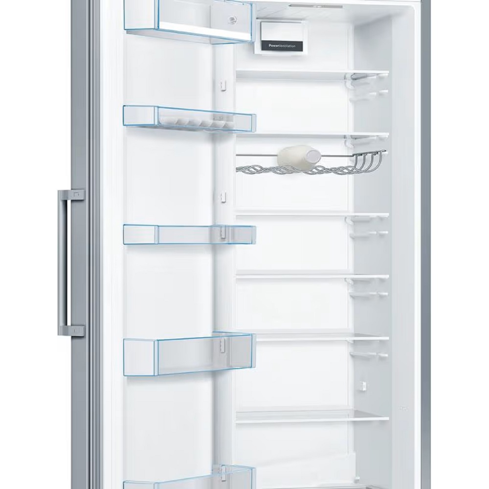 Refrigerator Beko KSV36VL30U, 346L, E, 39Db, No Frost, Silver