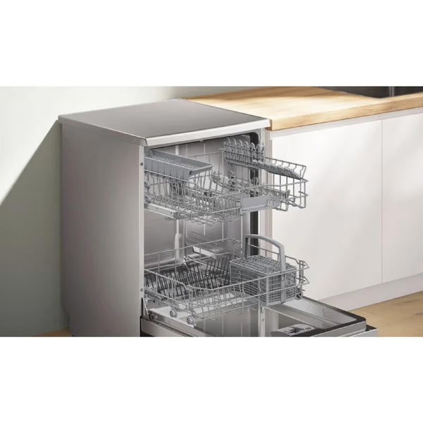 ჭურჭლის სარეცხი მანქანა Bosch SMS26AI00Q, Dishwasher, Silver