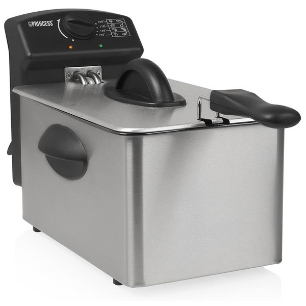 ფრის აპარატი Princess 182642 Deep Fryer, 2000W, 4L, Fries Machine, Silver