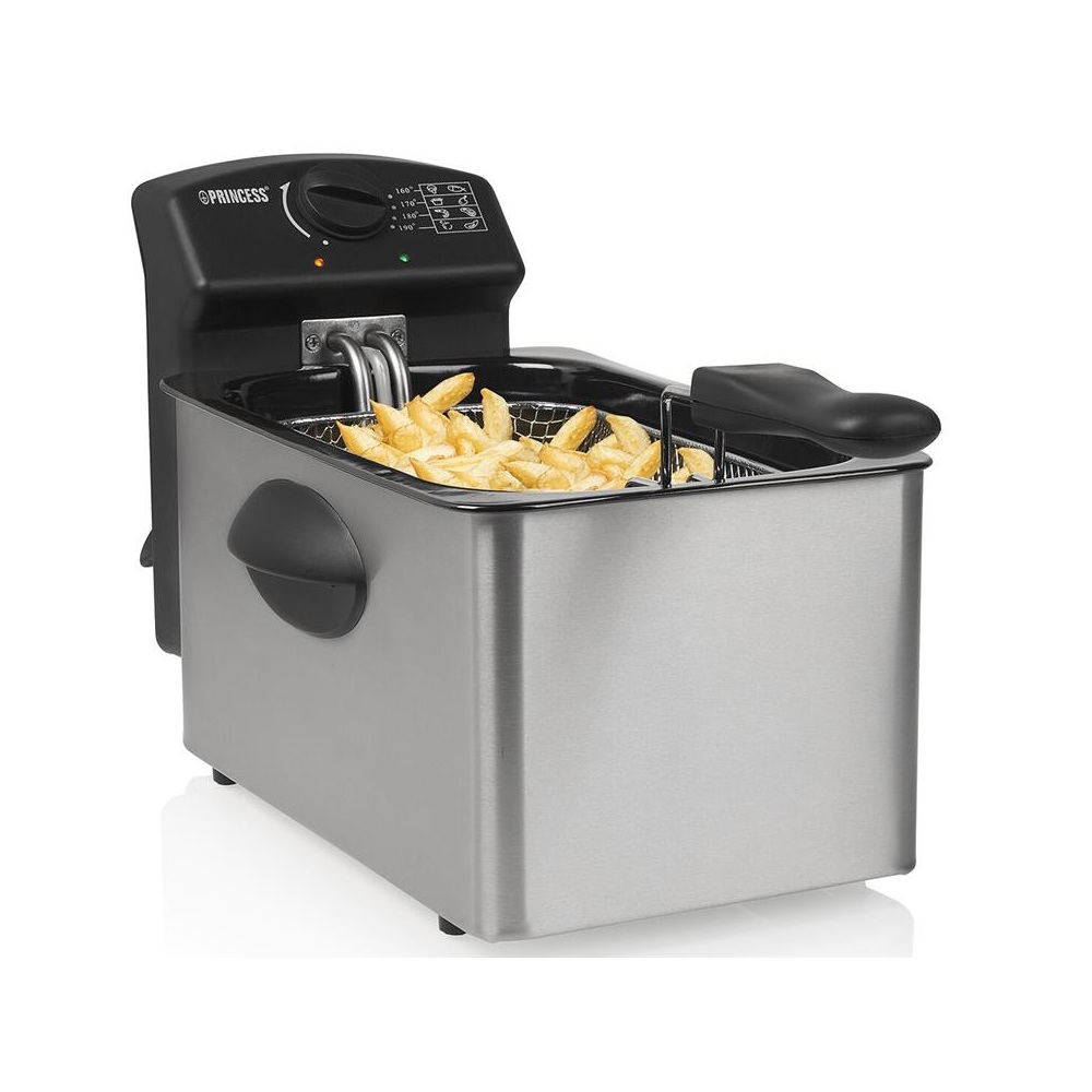 Fries Machine Princess 182642 Deep Fryer, 2000W, 4L, Silver
