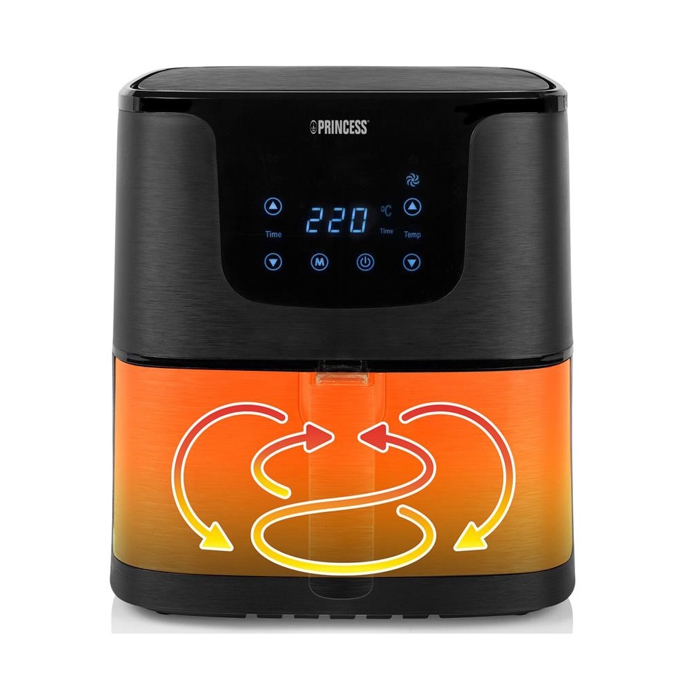 Air Fryer Princess 183014, 1700W, 5.2L, Black