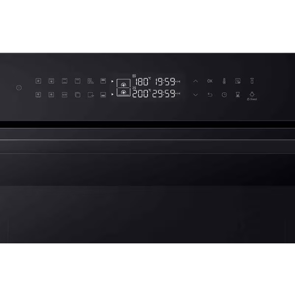 ჩასაშენებელი ელექტრო ღუმელი Samsung NV7B4225ZAK/WT, 3950W, 76L, Built-In Electric Oven, Black