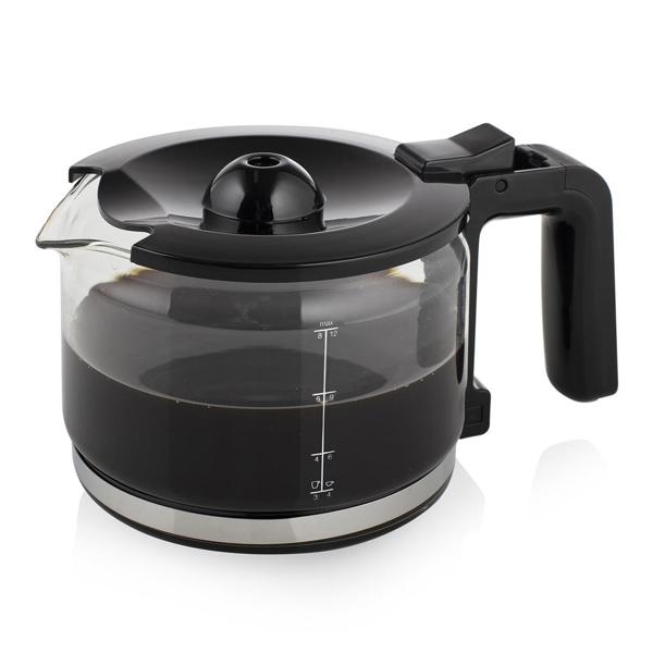 ყავის აპარატი Princess 246031 Compact 12, 750W, 1.25L, Coffee Machine, Black/Silver