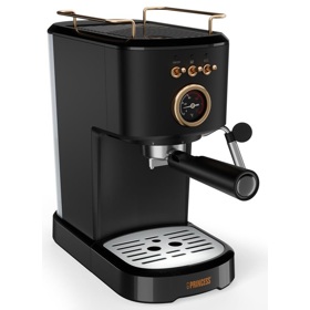 ყავის აპარატი Princess 249417 Espresso, 1100W, 1.2L, Coffee Machine, Black