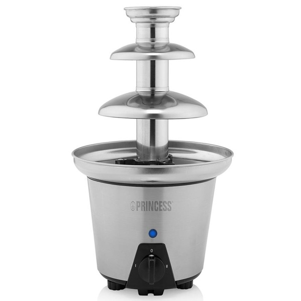 Chocolate Fountain Princess 292998 XL, 90W, 0.7L, Silver