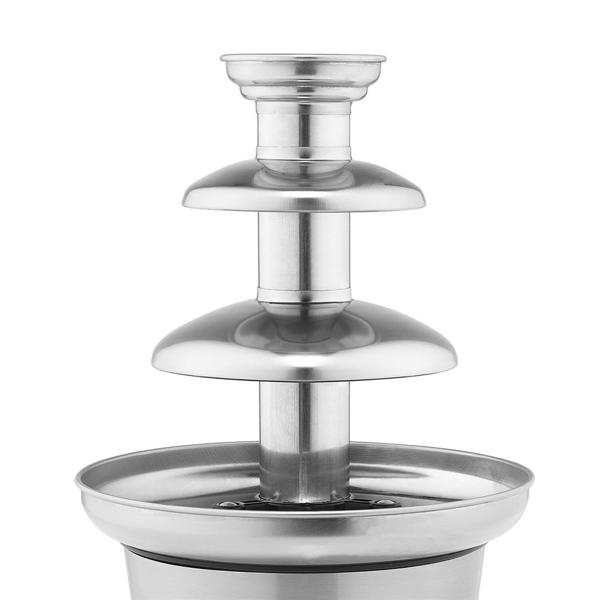 Chocolate Fountain Princess 292998 XL, 90W, 0.7L, Silver