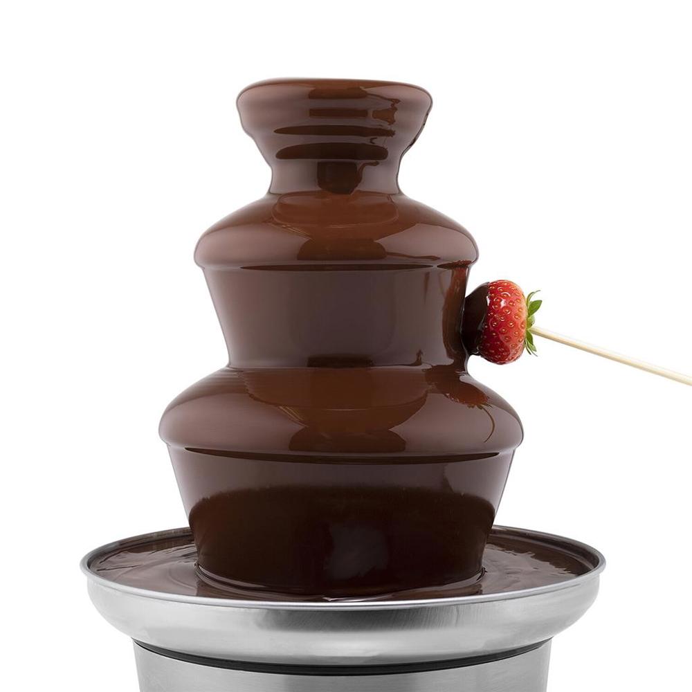 Chocolate Fountain Princess 292998 XL, 90W, 0.7L, Silver