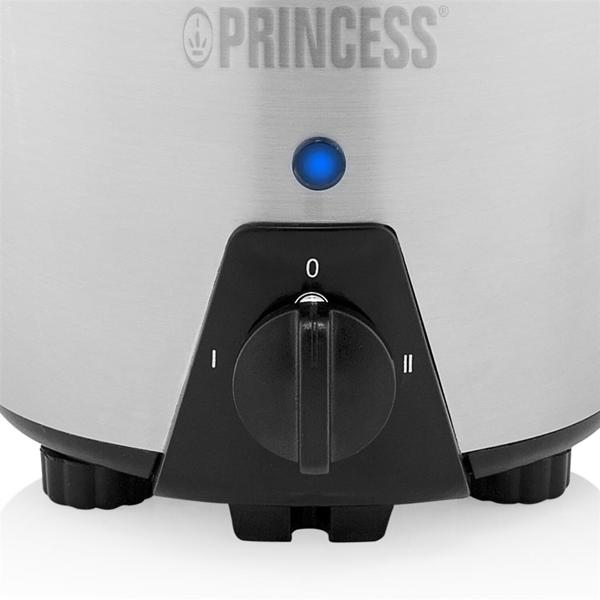 Chocolate Fountain Princess 292998 XL, 90W, 0.7L, Silver