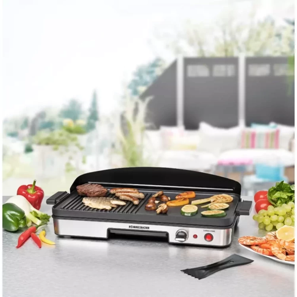 Grill Rommelsbacher BBQ 2003 TABLE TOP, 1900W, Black/Silver