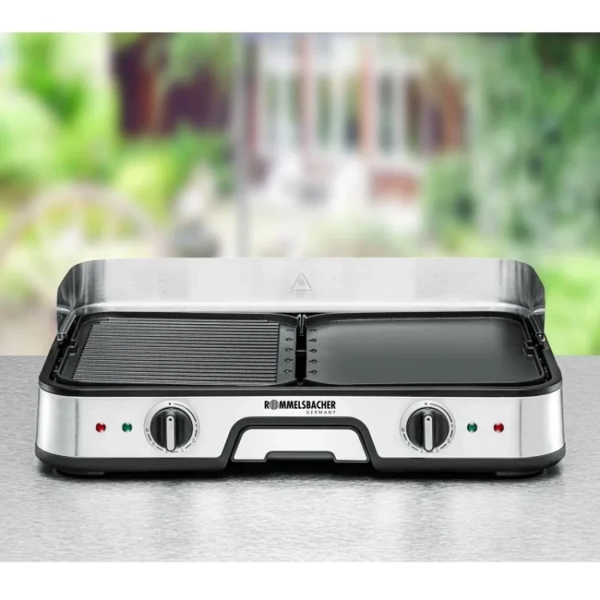Grill Rommelsbacher BBQ 2005 TABLE TOP, 2000W, Black/Silver