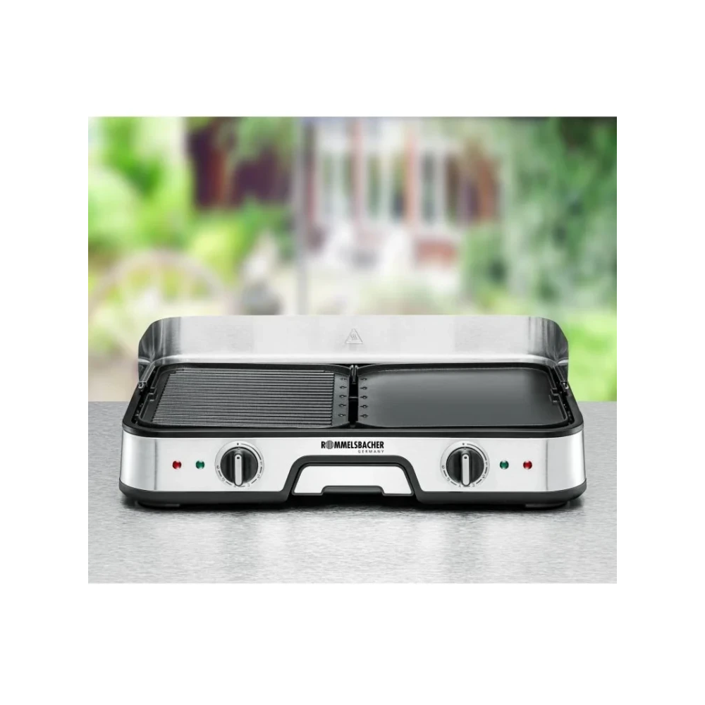 Grill Rommelsbacher BBQ 2005 TABLE TOP, 2000W, Black/Silver