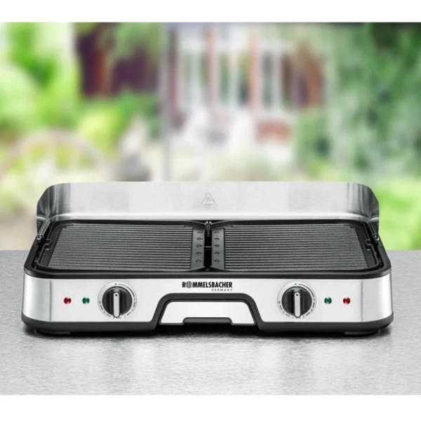 Grill Rommelsbacher BBQ 2005 TABLE TOP, 2000W, Black/Silver