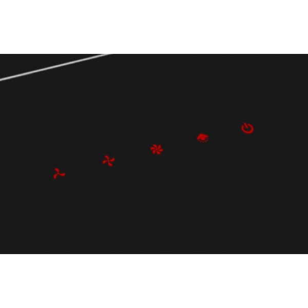 გამწოვი Hansa OKP6547SH, 366m³/h, Hood, Black