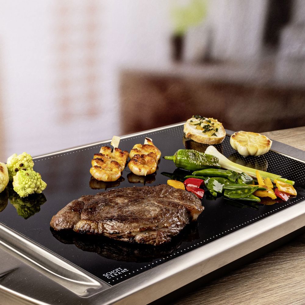 Grill Rommelsbacher CG 2303/E CERAN, 2000W, Black/Silver