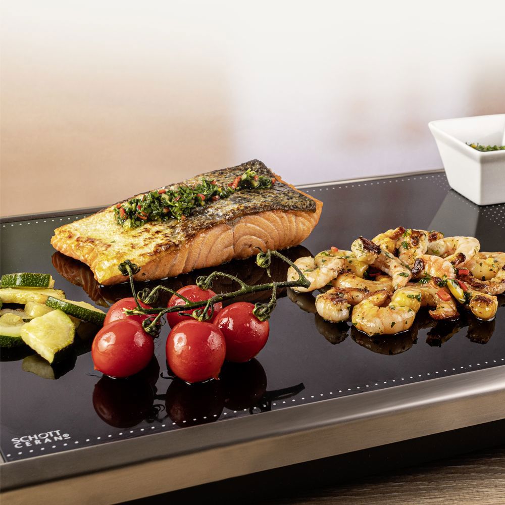 Grill Rommelsbacher CG 2303/E CERAN, 2000W, Black/Silver