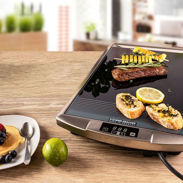 Grill Rommelsbacher CG 2308/TC CERAN, 2000W, Silver