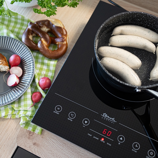 Induction Hob Rommelsbacher CT 2010/IN, Black