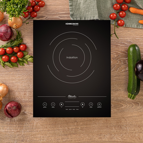Induction Hob Rommelsbacher CT 2010/IN, Black