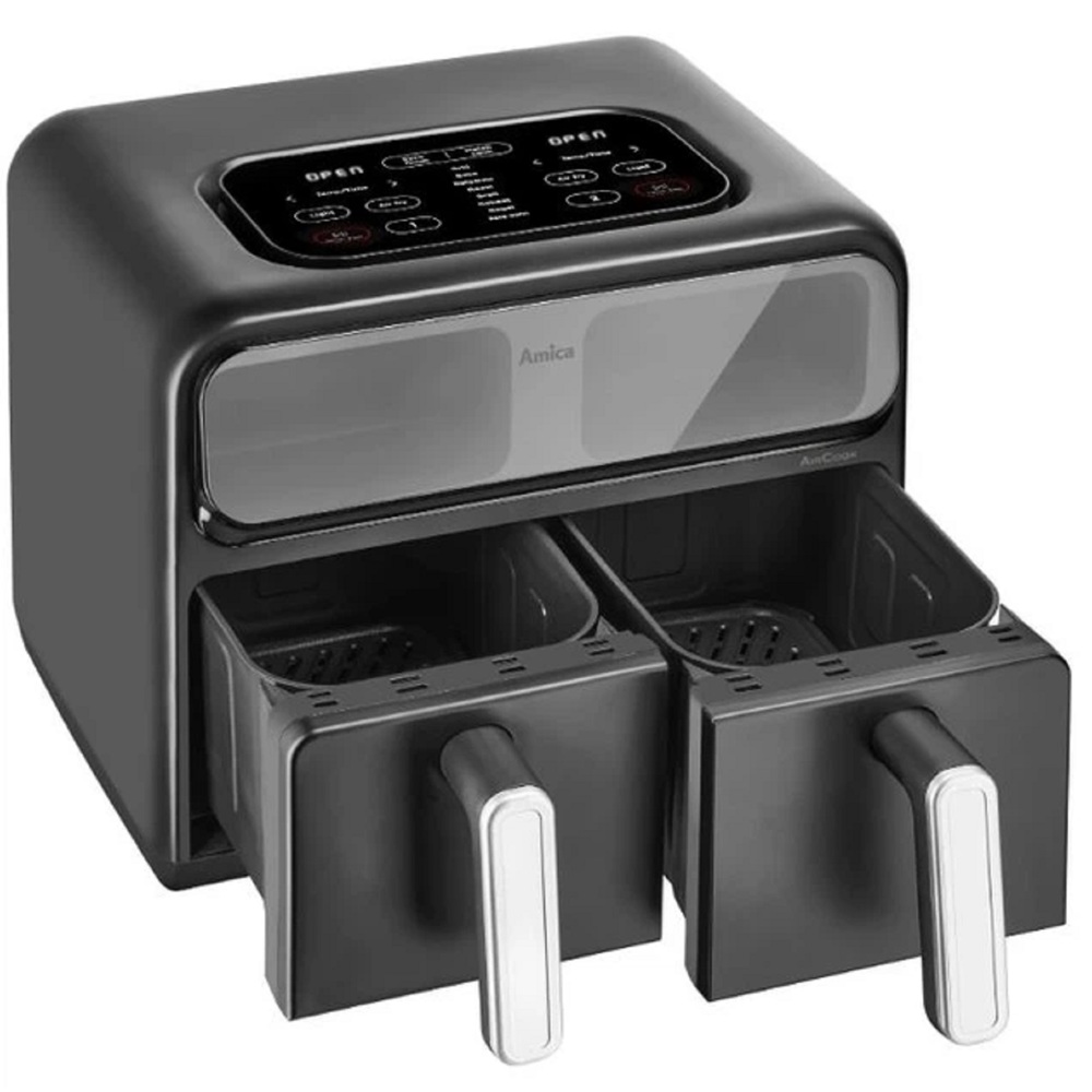 აეროგრილი Amica AFM7020, 2400W, 8L, Air Fryer, Black