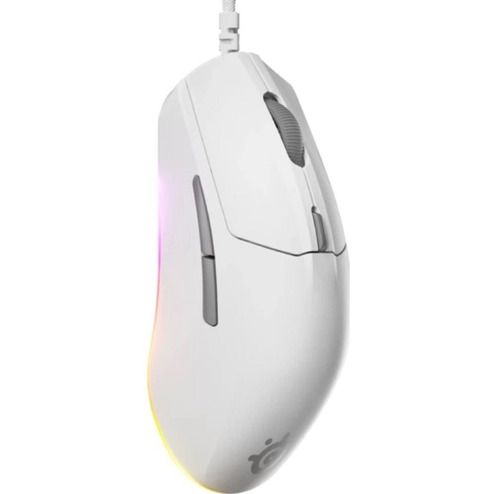 Gaming Mouse SteelSeries 62516_SS Rival 3 Gen 2, Wired, USB, White