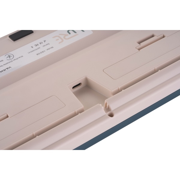 Mechanical Gaming Keyboard Varmilo A03A037D5A0A17A031 Lure VBS108, Crane Cherry MX Silent Red, Wireless, USB, Green