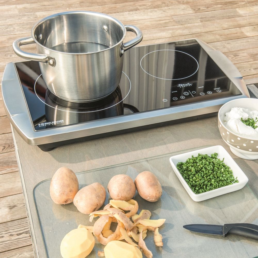 Electric Oven Rommelsbacher CT 3403/TC CERAN, Black/Silver