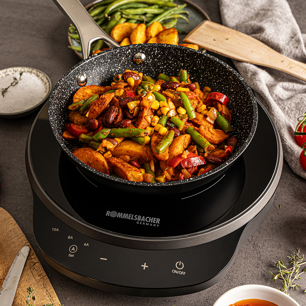 Induction Hob Rommelsbacher CTA 1800/IN, Black