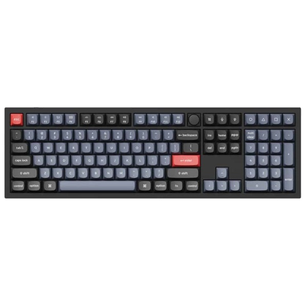 კლავიატურა Keychron Q6M3, Gateron G PRO Brown, Wired, USB, Mechanical Gaming Keyboard, Black