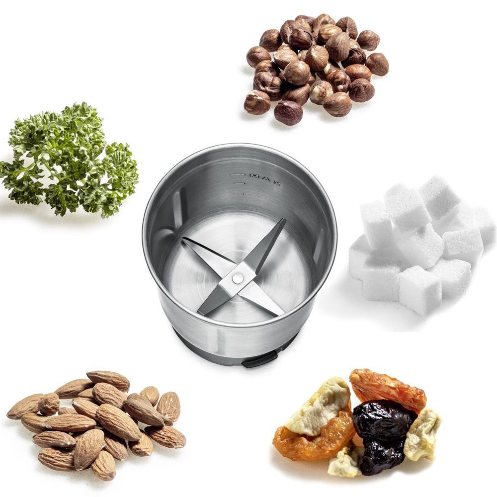 ყავის საფქვავი Rommelsbacher EGK 200, 200W, Spice And Coffee Grinder, Stainless steel