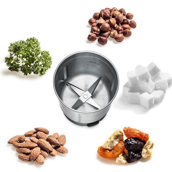 Spice And Coffee Grinder Rommelsbacher EGK 250, 200W, Stainless Steel