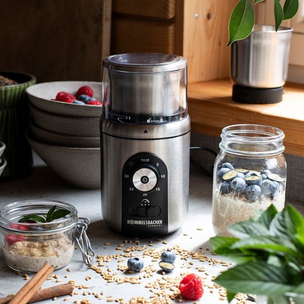 ყავის საფქვავი Rommelsbacher EGK 250, 200W, Spice And Coffee Grinder, Stainless Steel