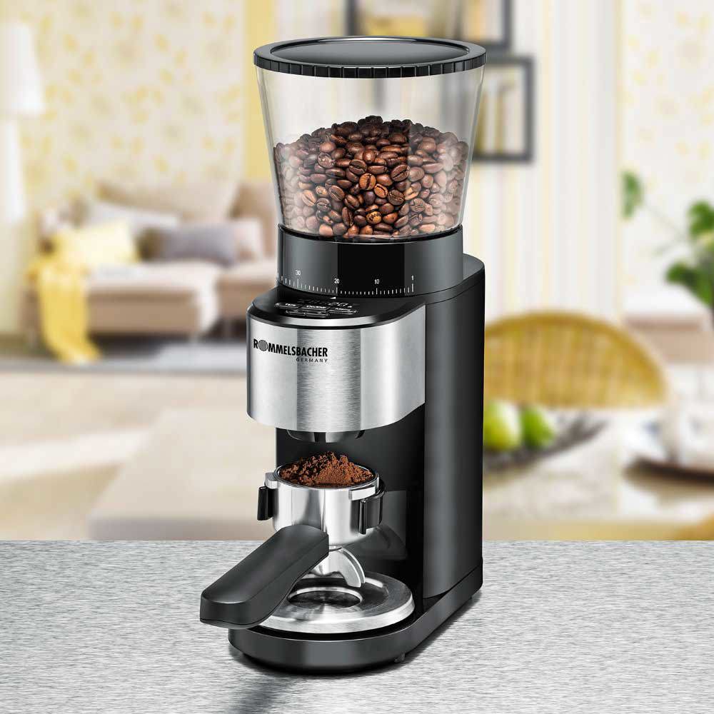 ყავის საფქვავი Rommelsbacher EKM 500, 160W, Coffee Grinder, Black