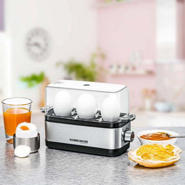 კვერცხის სახარში Rommelsbacher ER 300, 300W, Egg Boiler, Stainless Steel
